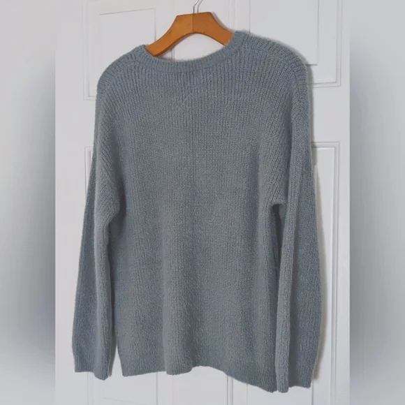 Bailey Lane Fuzzy Pointelle Sweater - Picture 2 of 4